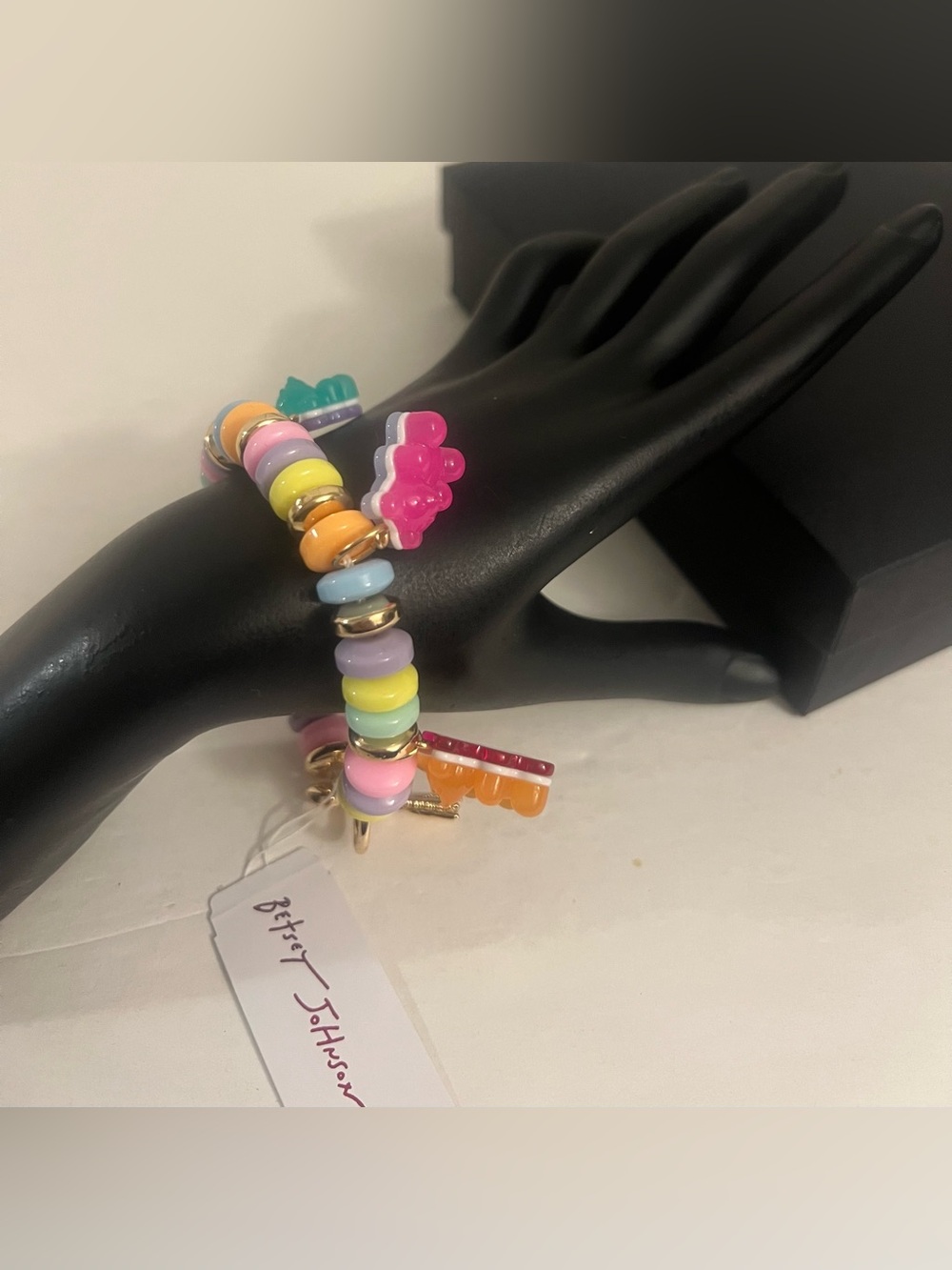 Betsey Johnson  Gummy Bears Charm Bracelet - Multicolor - Picture 16 of 16